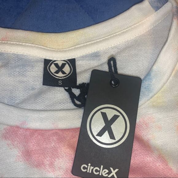 - NWT CALIFORNIA TIE DYE LOGO SWEATSHIRT YOGA LOUNGEWEAR S - Picture 6 of 8